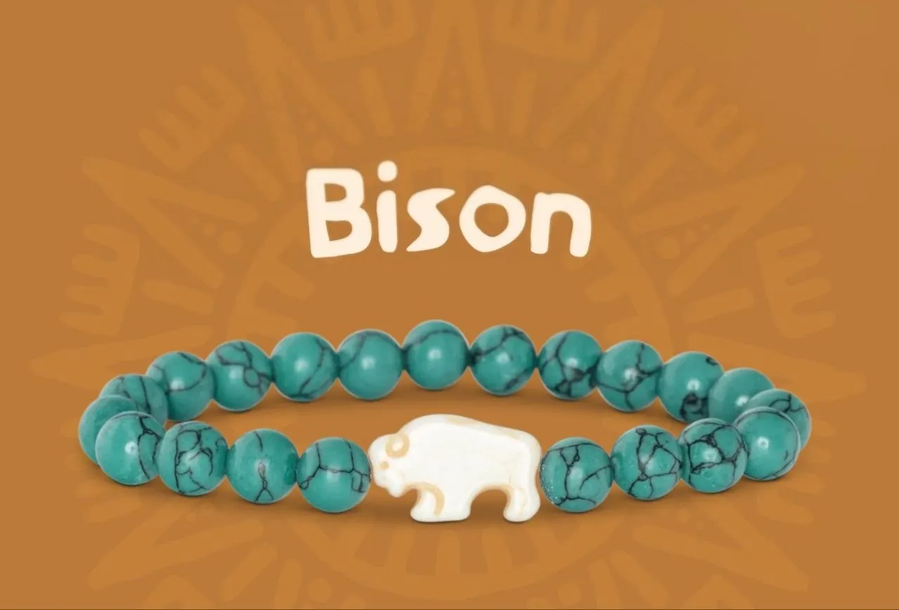 The Bison Bracelet — Бірюзовий