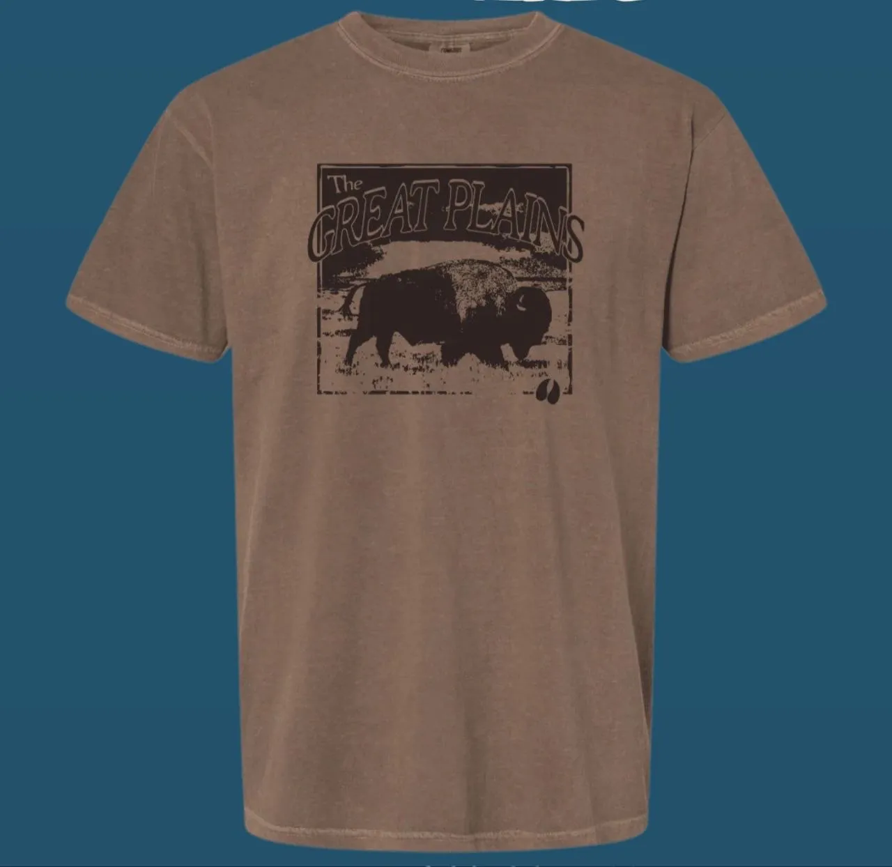 The Bison Tee — Коричнева / S