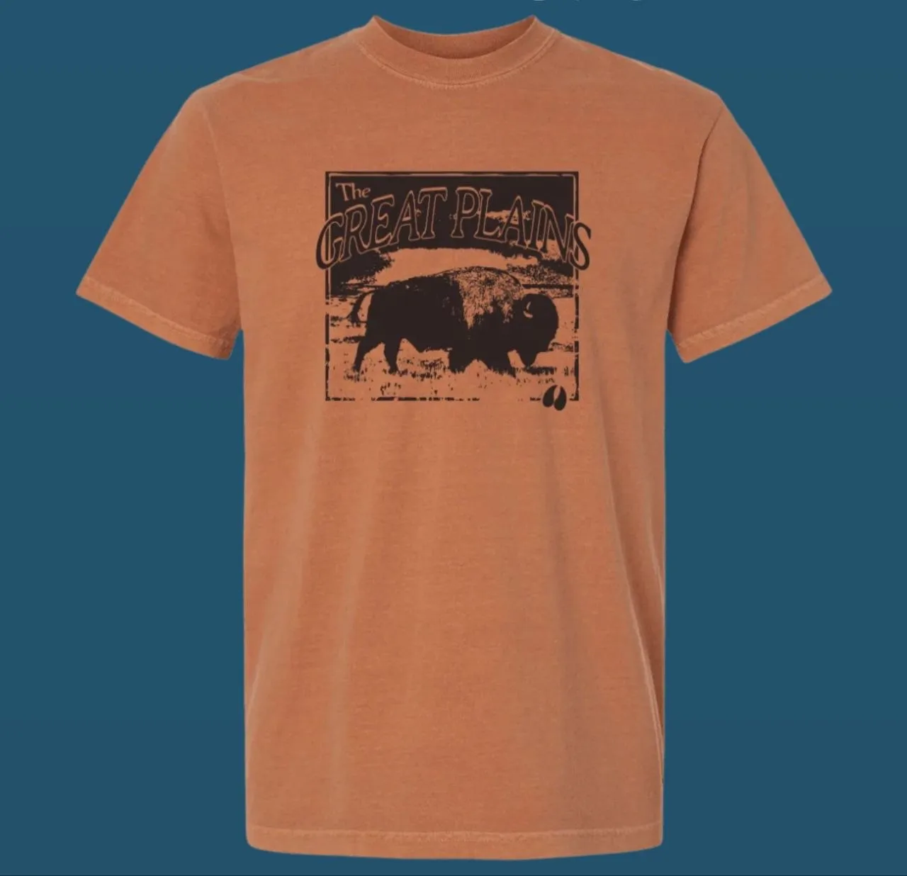 The Bison Tee — Теракотова / S