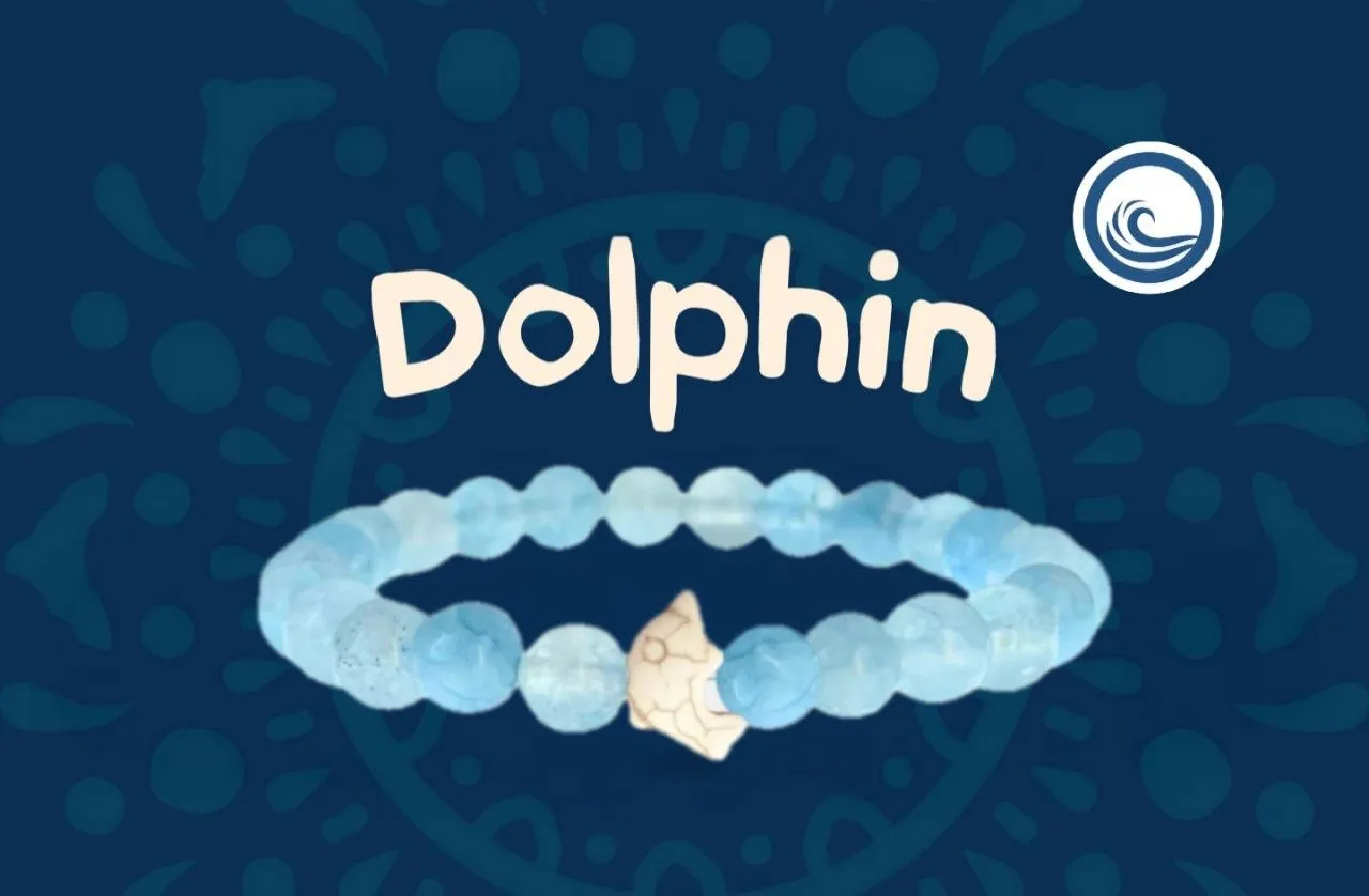 The Dolphin Bracelet — Блакитний