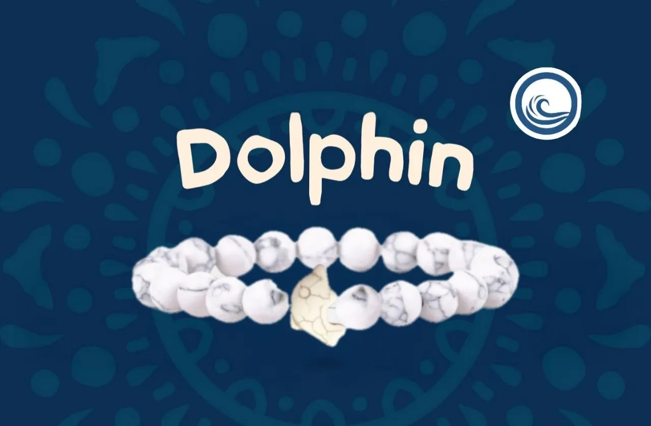 The Dolphin Bracelet — Білий