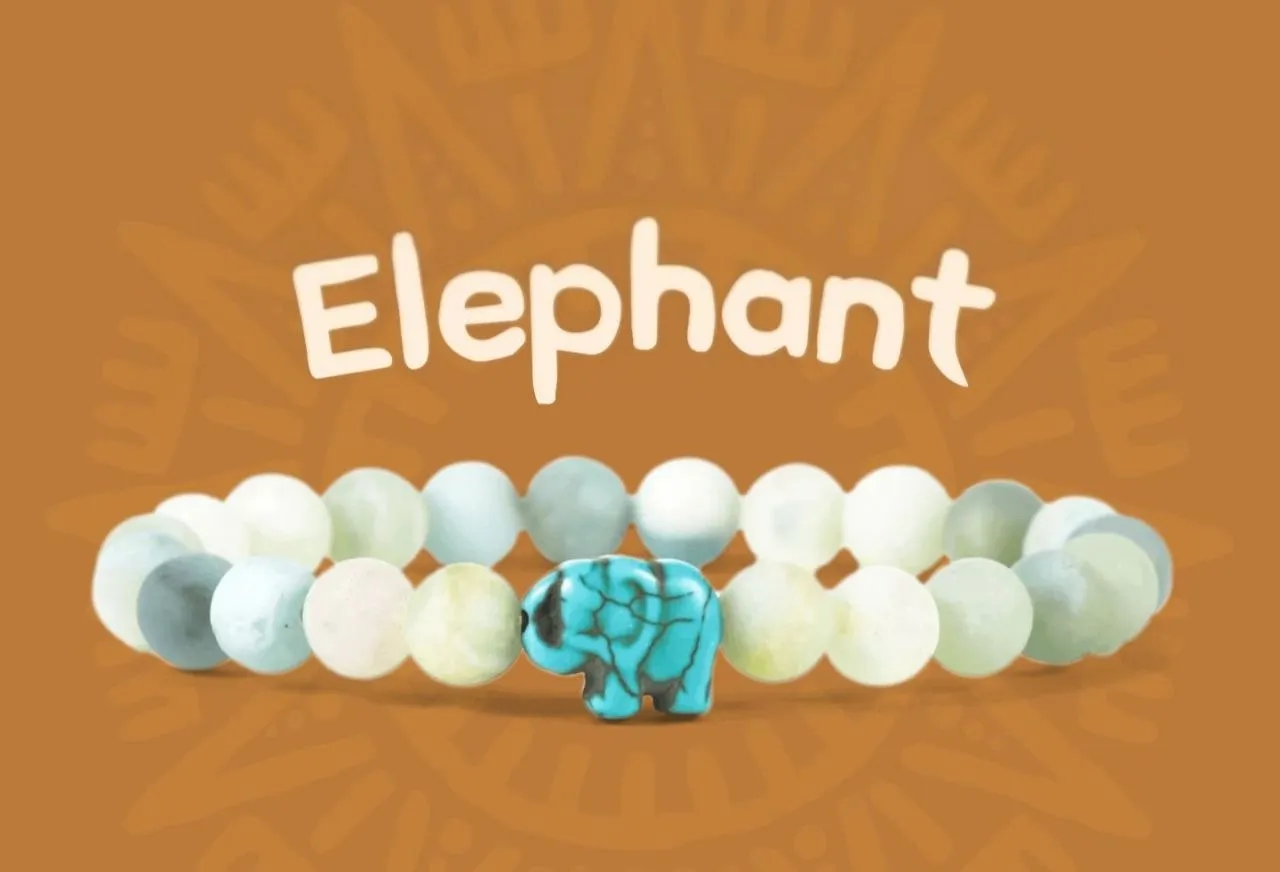 The Elephant Bracelet — Світло-блакитний