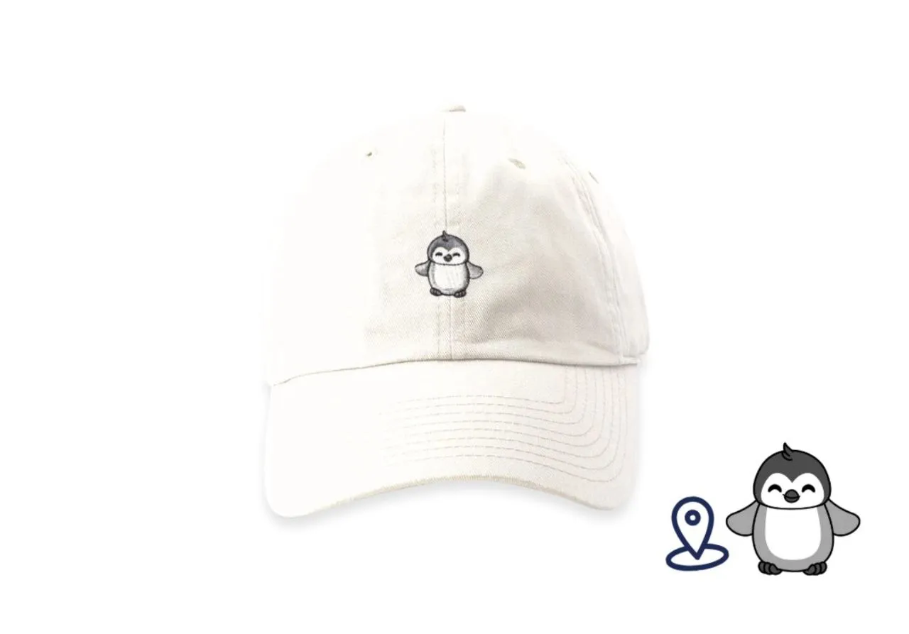 The Ocean Animal Cap — Пінгвін / Біла