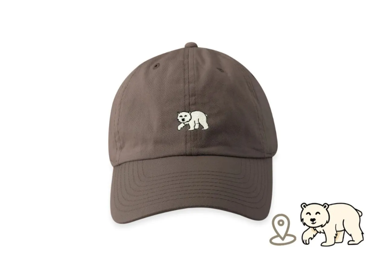 The Ocean Animal Cap — Білий ведмідь / Коричнева