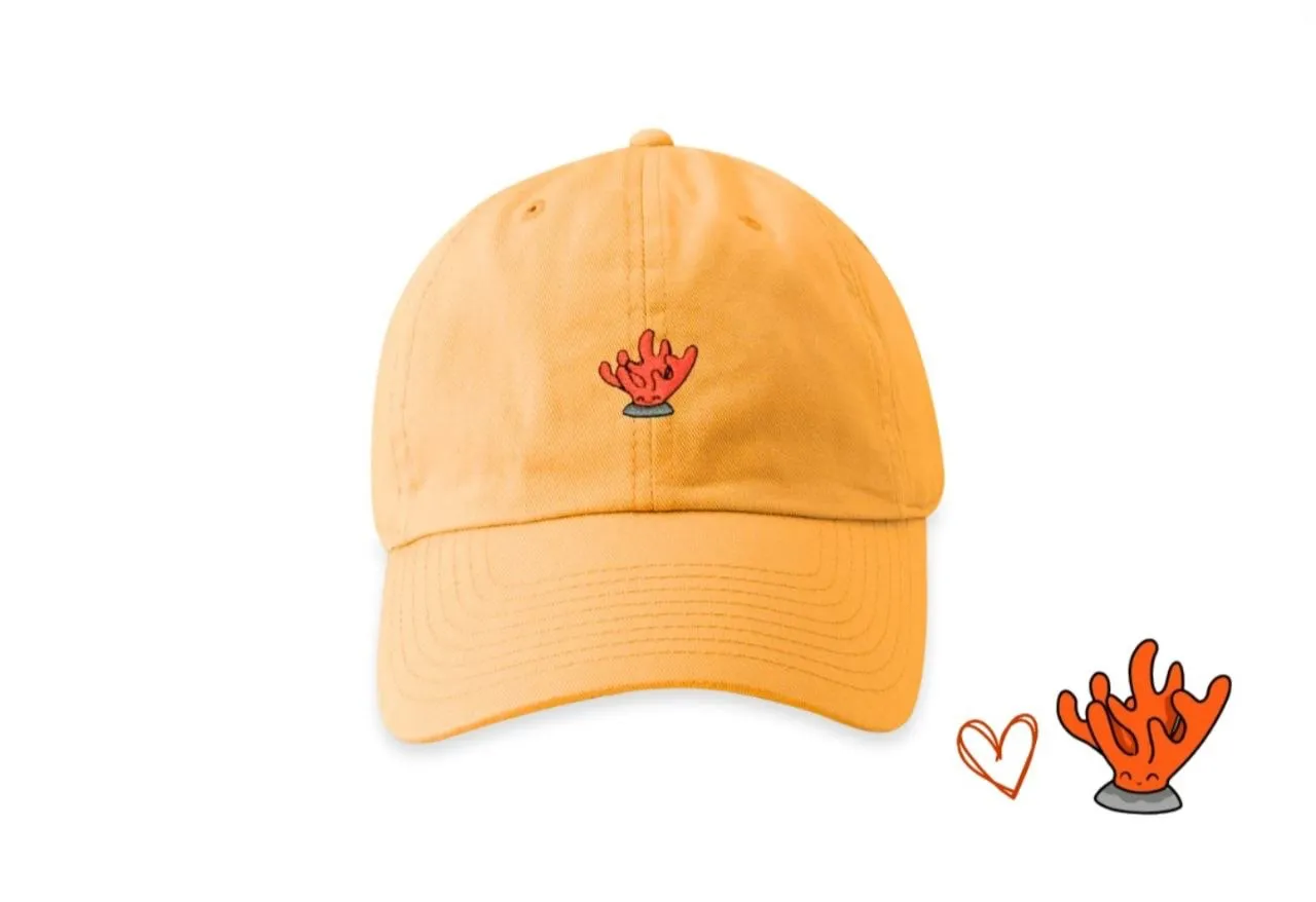 The Ocean Animal Cap — Корал / Помаранчева
