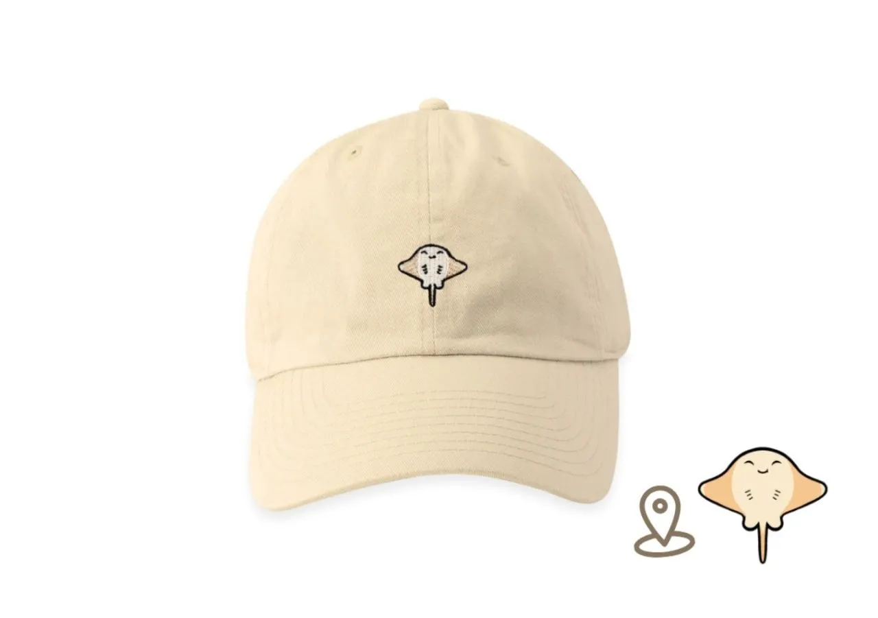 The Ocean Animal Cap — Скат / Кремова