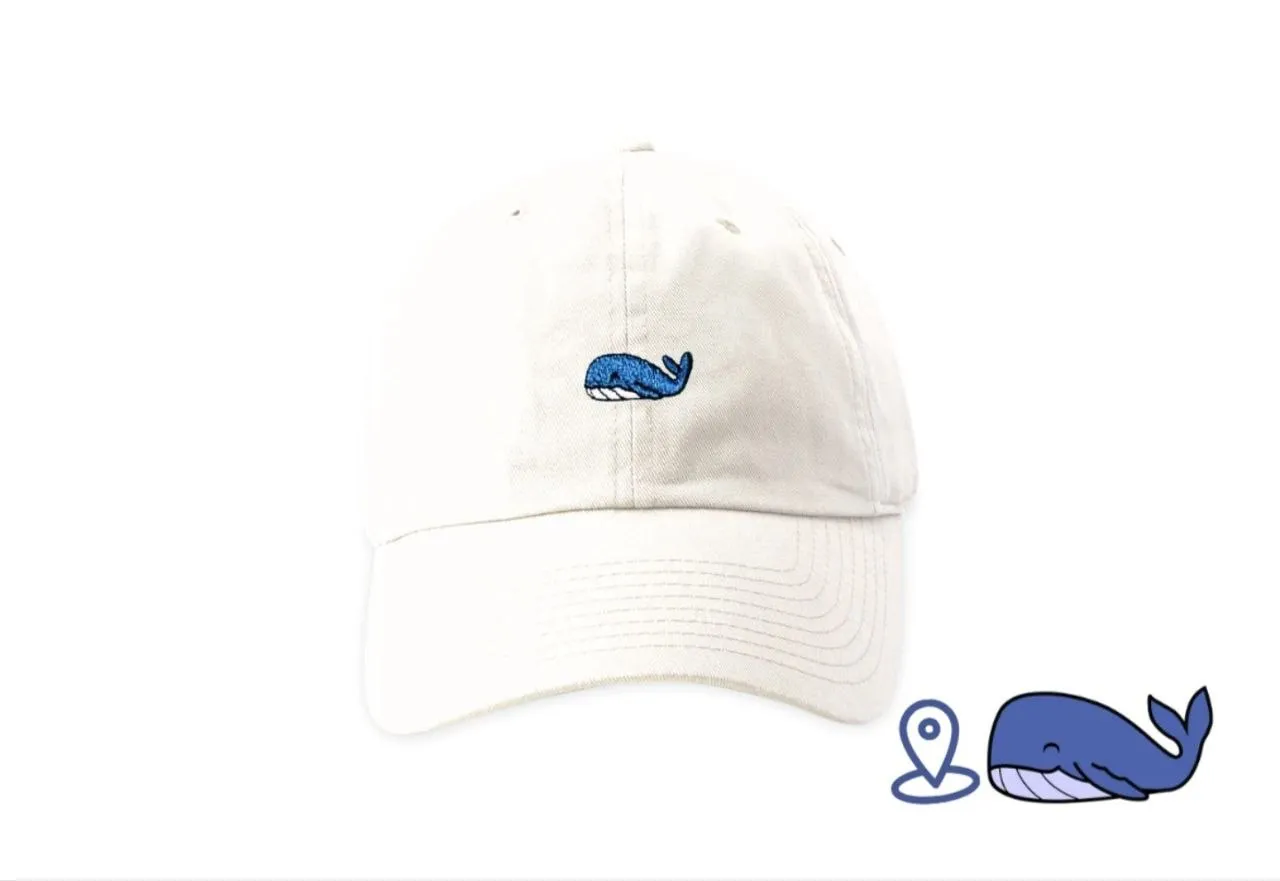 The Ocean Animal Cap — Кит / Біла