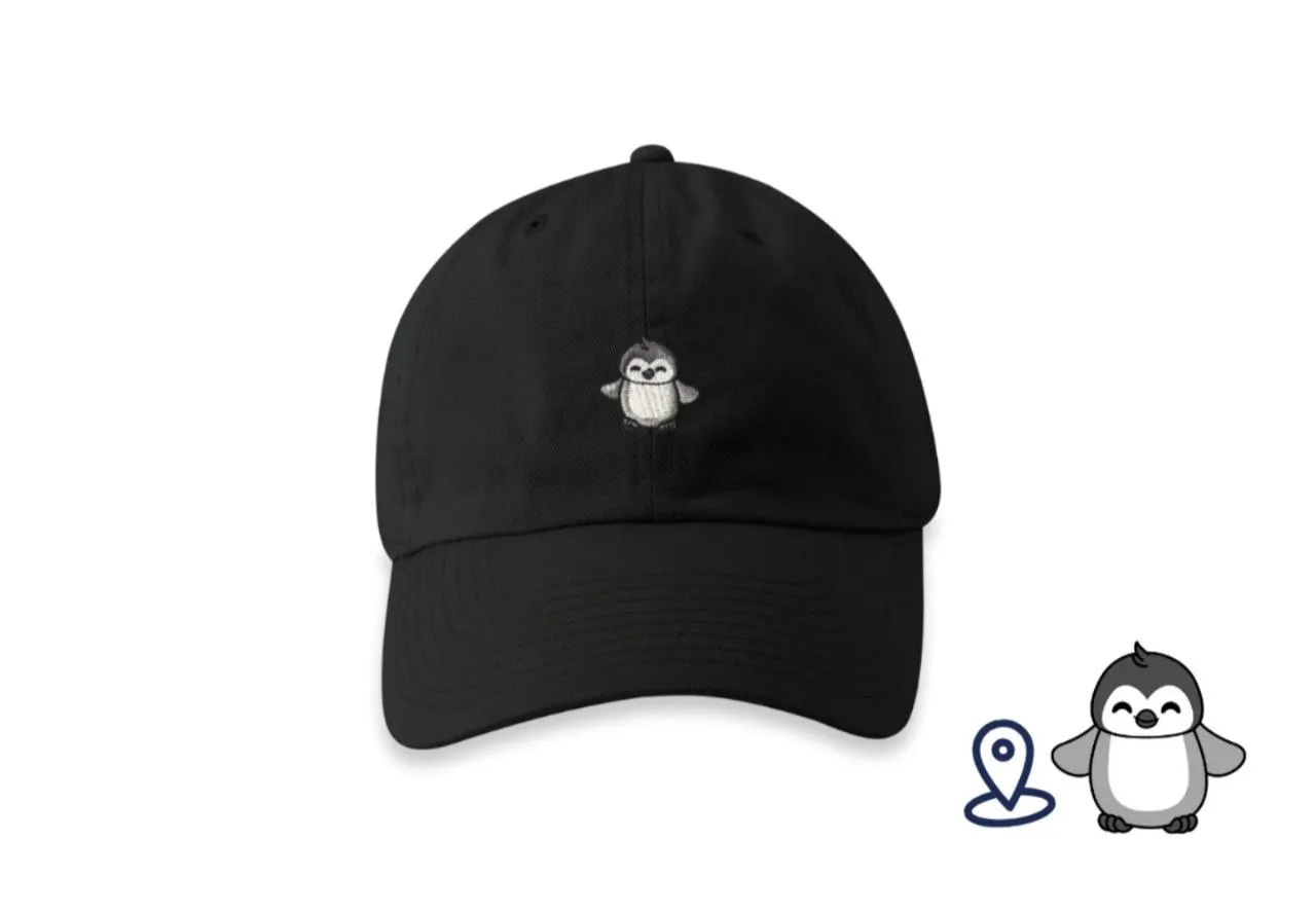 The Ocean Animal Cap — Пінгвін / Чорна