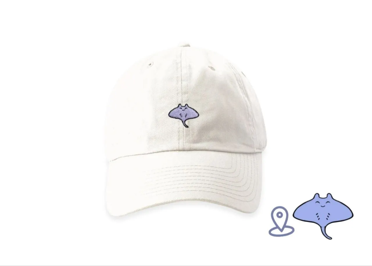 The Ocean Animal Cap — Скат / Біла