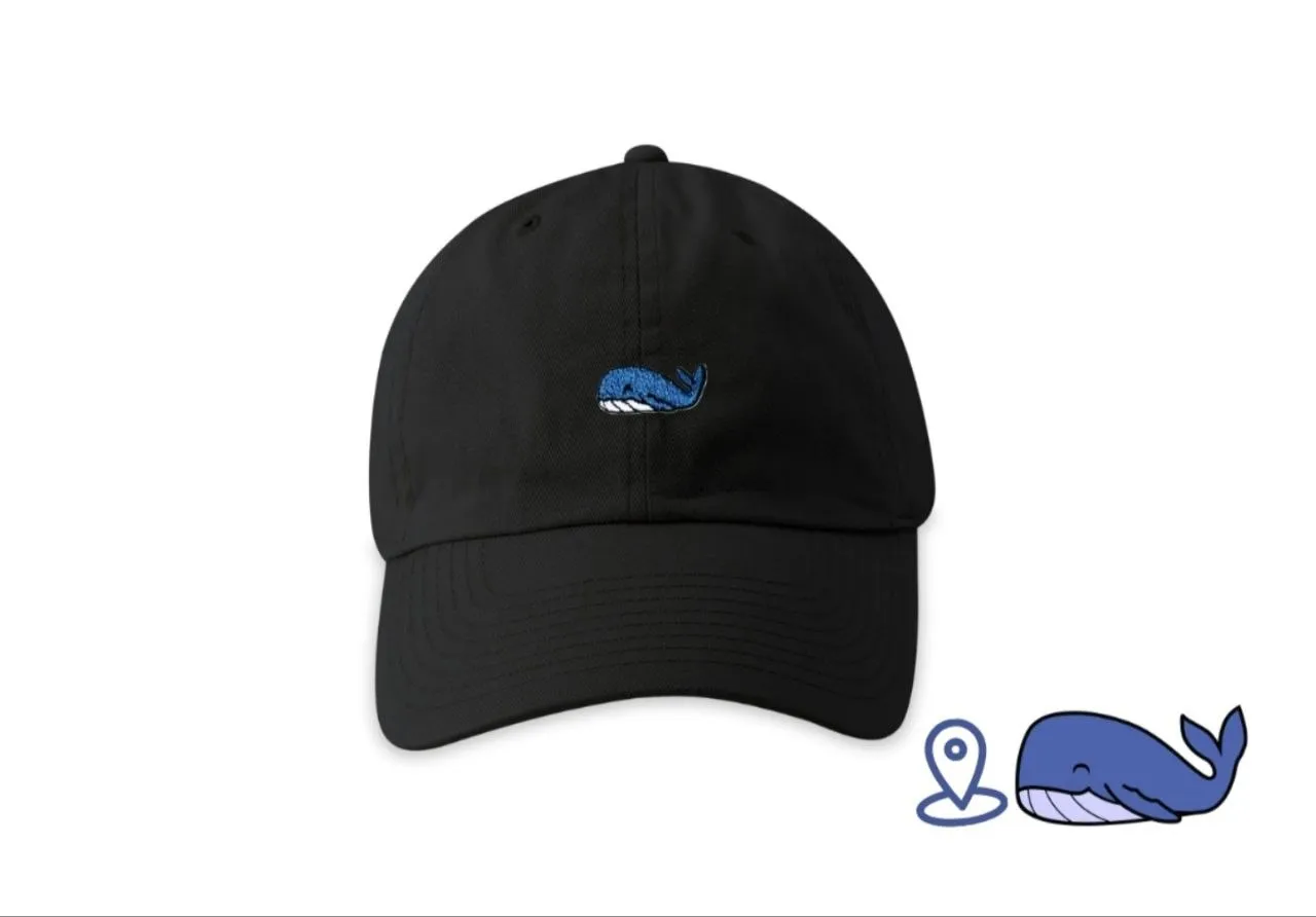 The Ocean Animal Cap — Кит / Чорна