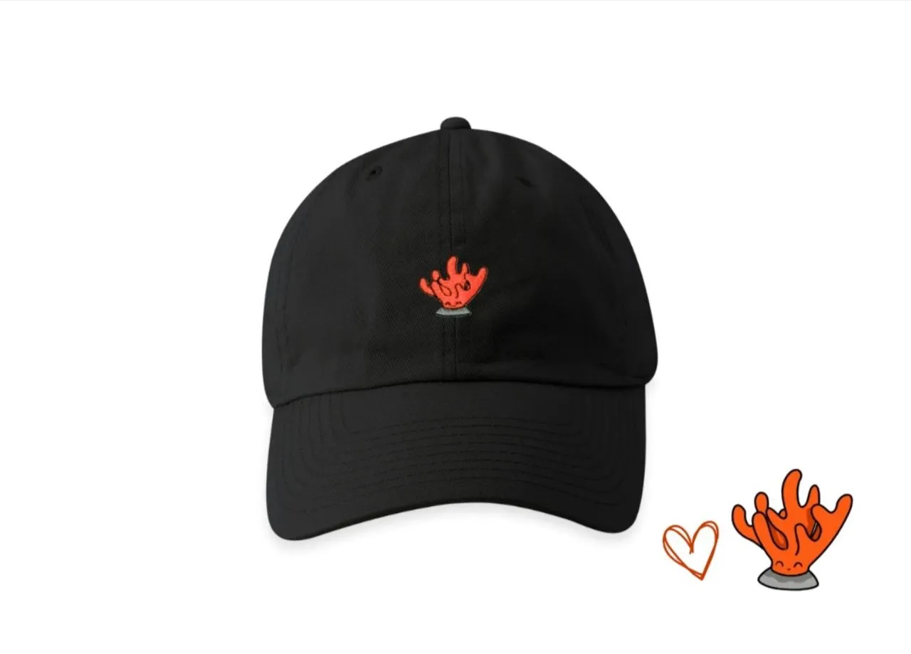 The Ocean Animal Cap — Корал / Чорна