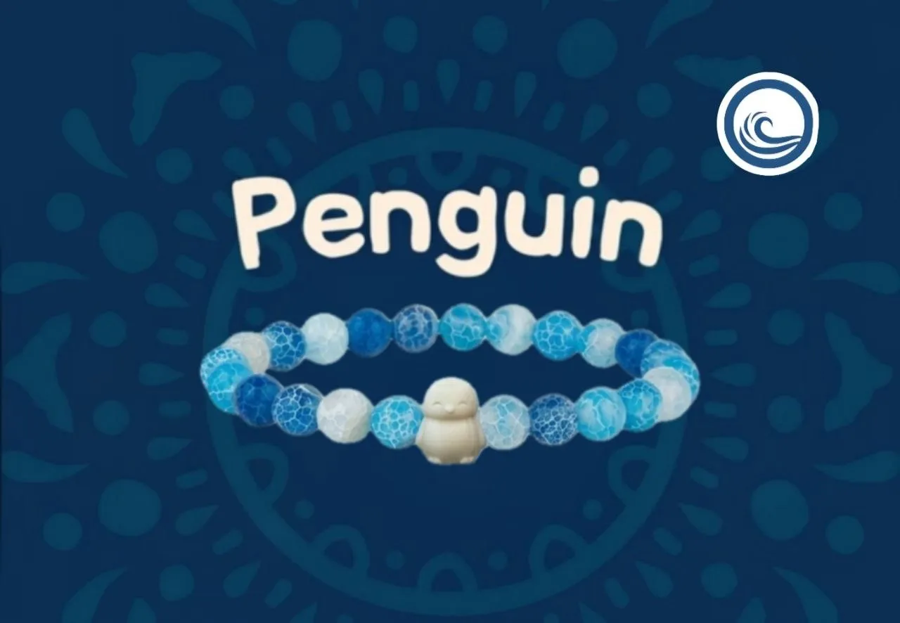 The Penguin Bracelet — Синій