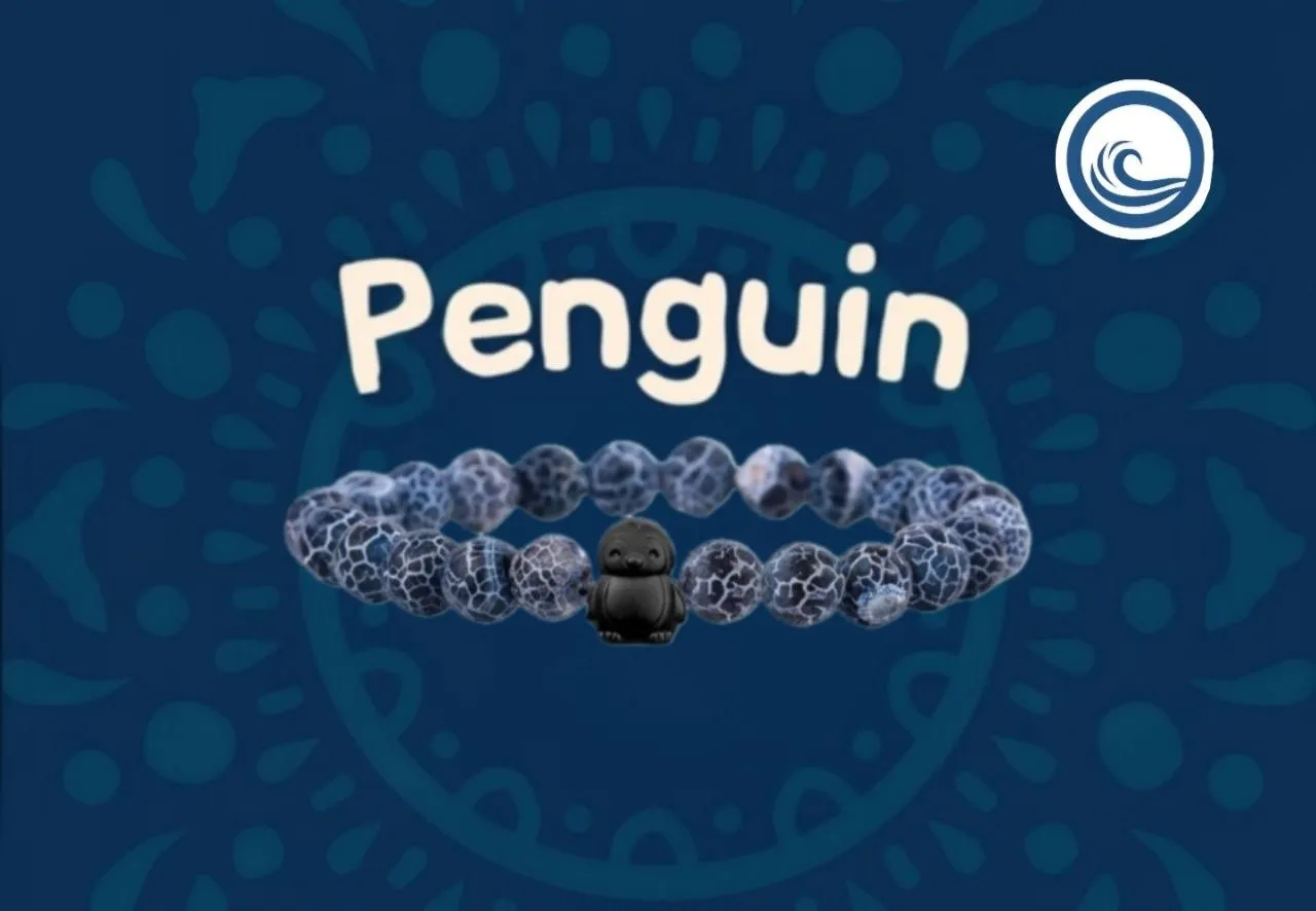 The Penguin Bracelet — Темно-синій