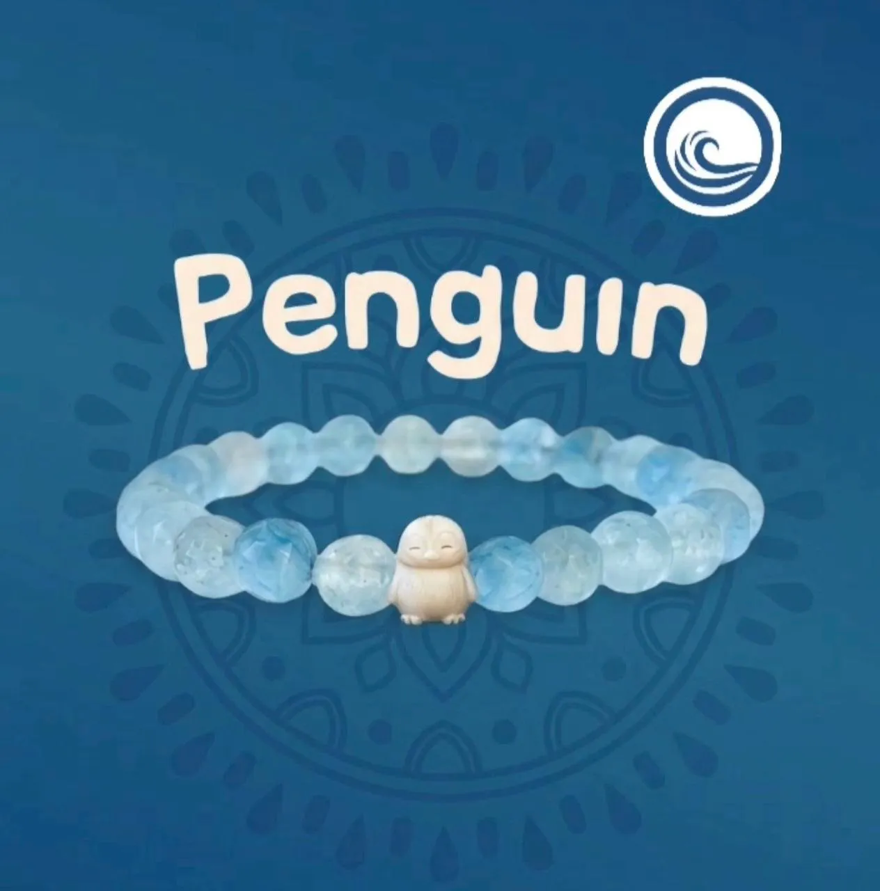 The Penguin Bracelet — Блакитний