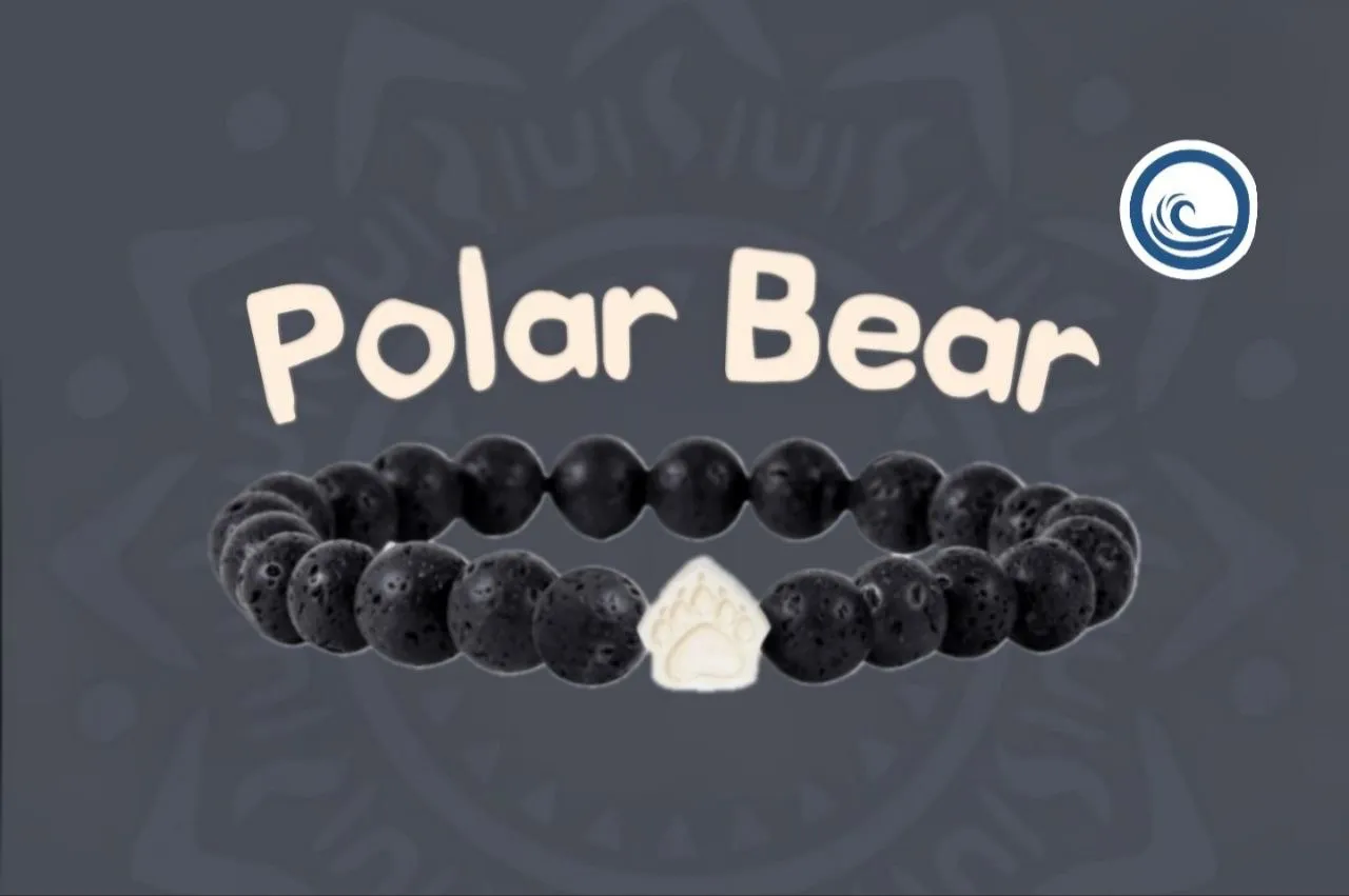 The Polar Bear Bracelet — Чорний