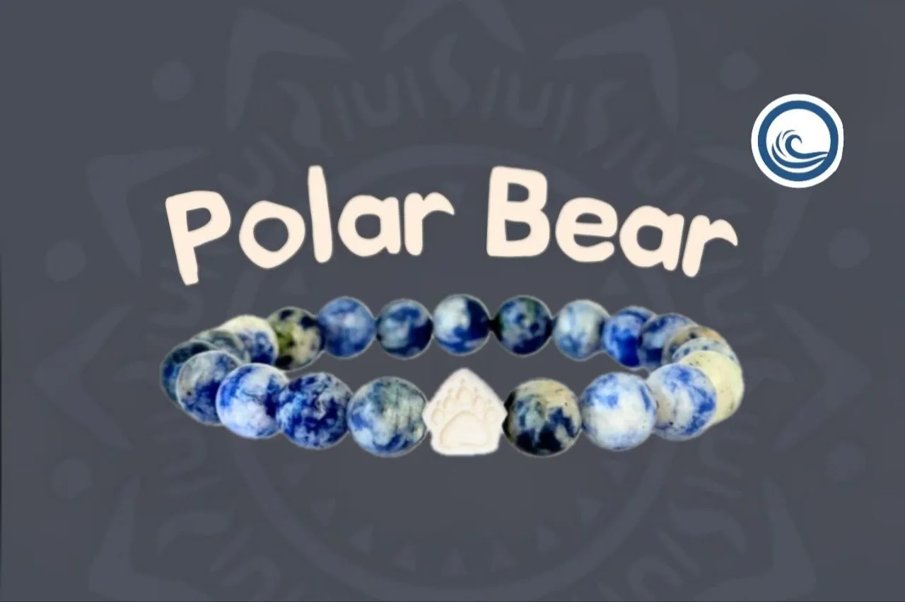 The Polar Bear Bracelet — Синьо-білий