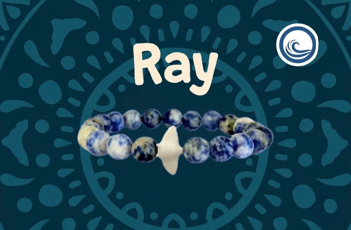 The Ray Bracelet — Синьо-білий
