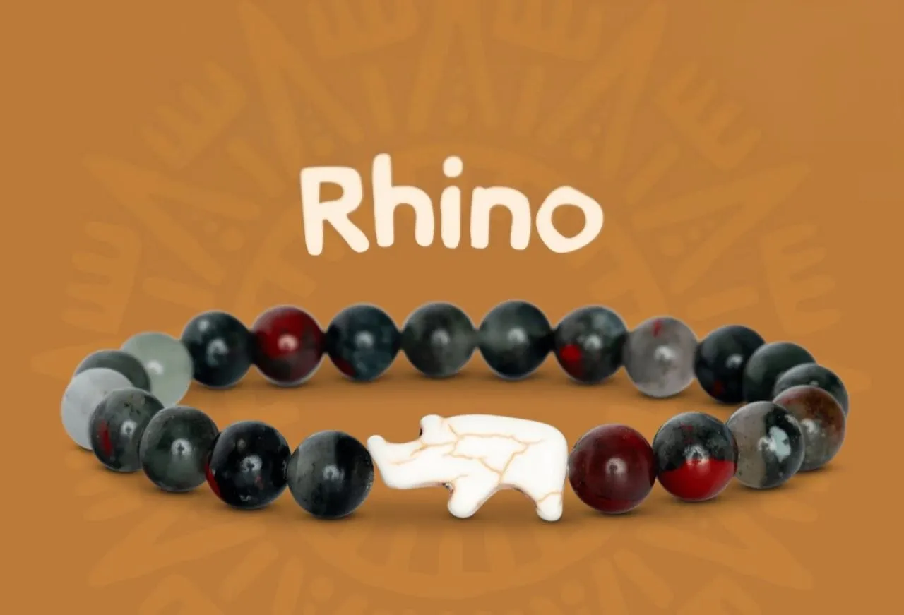 The Rhino Bracelet — Темно-зелений