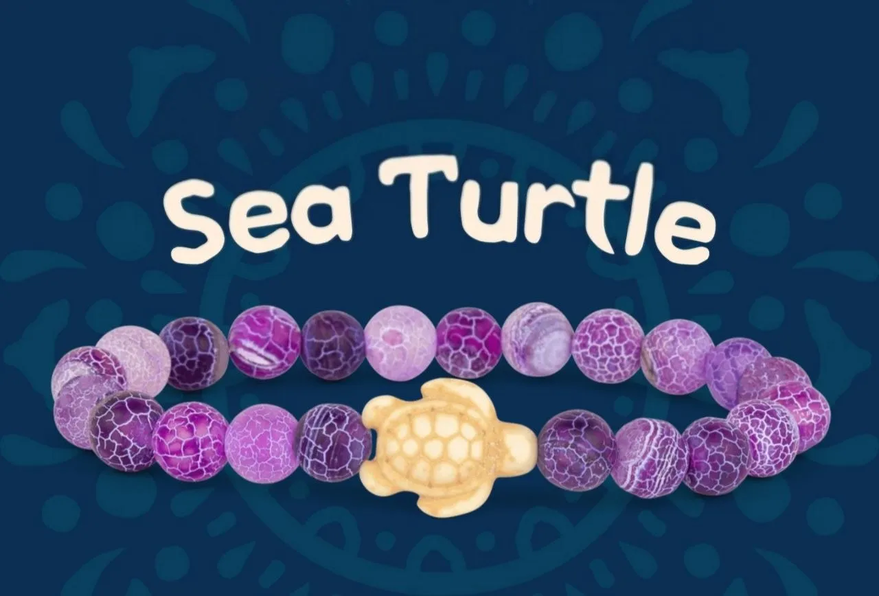 The Sea Turtle Bracelet — Фіолетовий