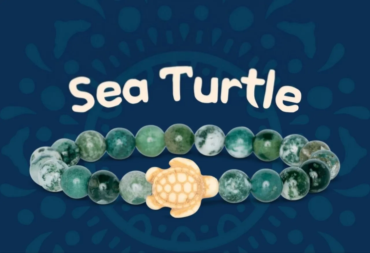 The Sea Turtle Bracelet — Зелений