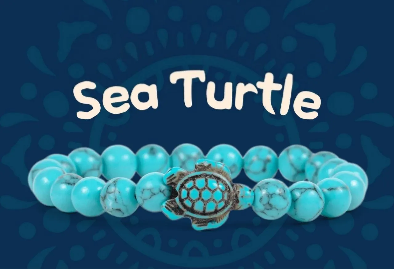The Sea Turtle Bracelet — Бірюзовий