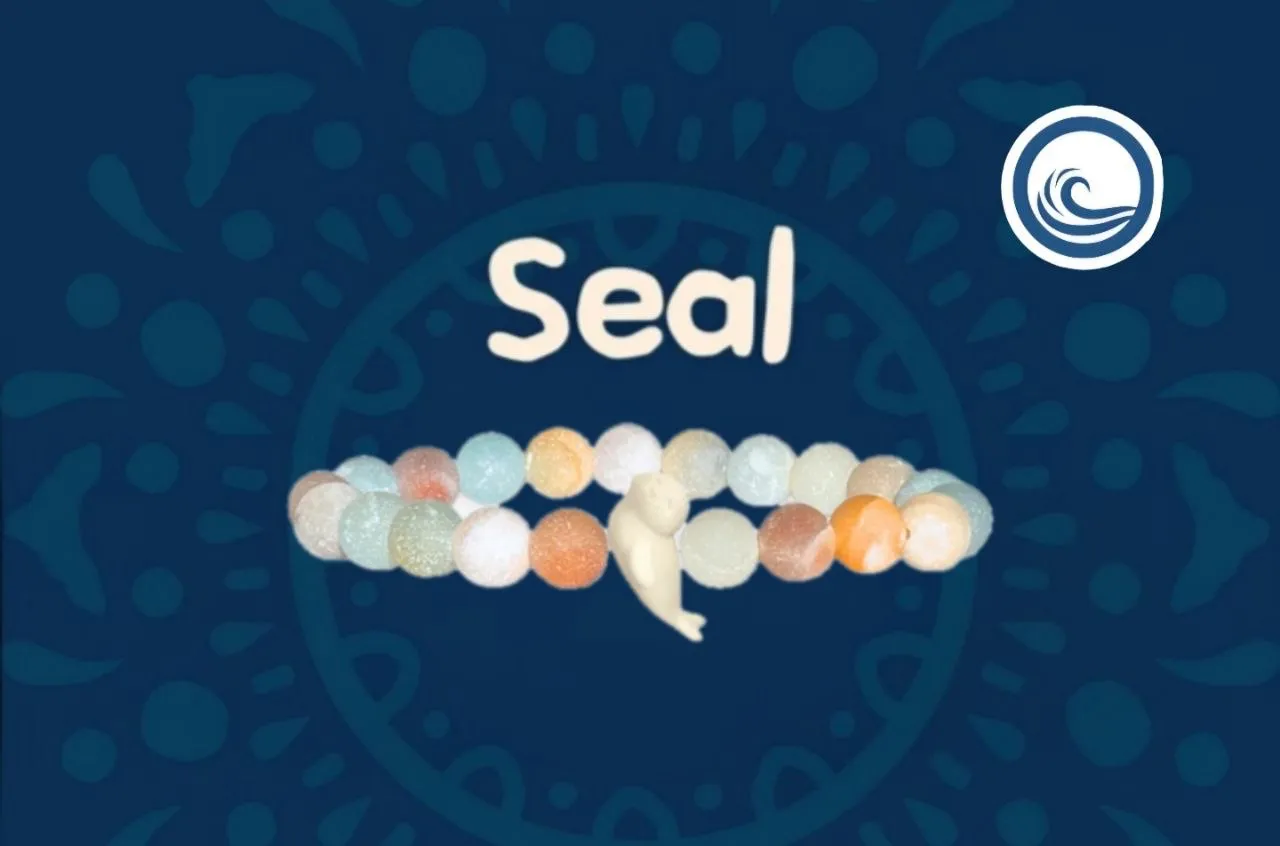 The Seal Bracelet — Бежево-блакитний
