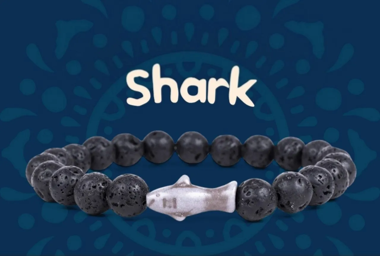The Shark Bracelet — Чорний