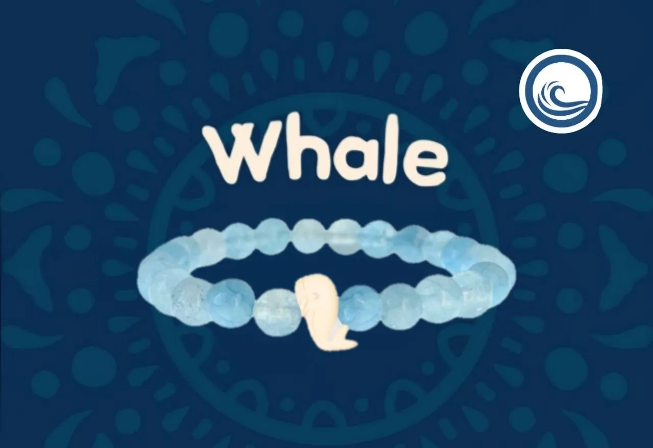 The Whale Bracelet — Блакитний