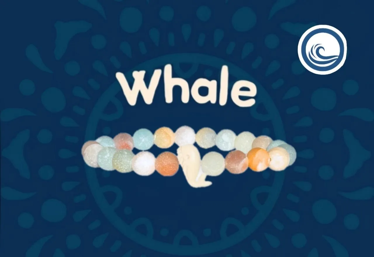 The Whale Bracelet — Бежево-блакитний