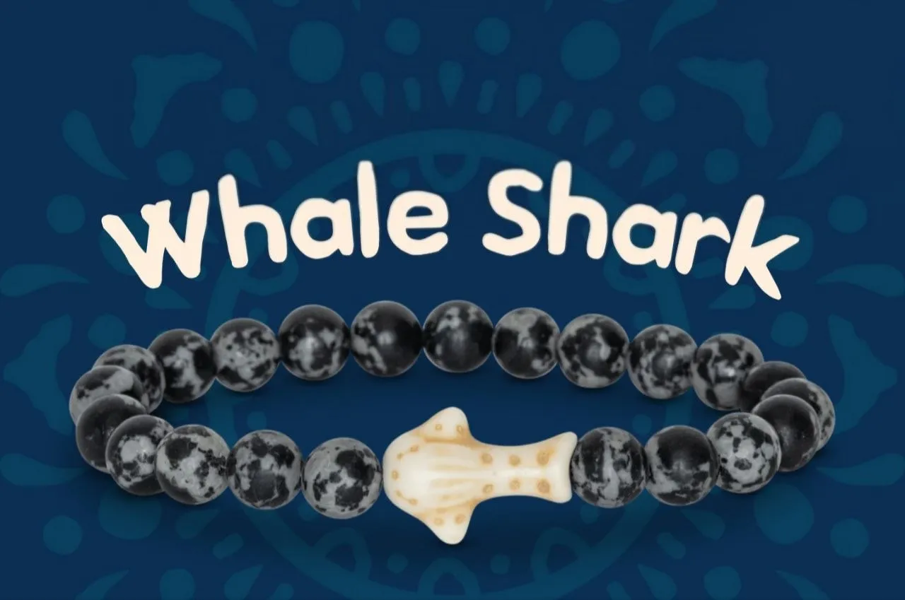 The Whale Shark Bracelet — Чорно-сірий